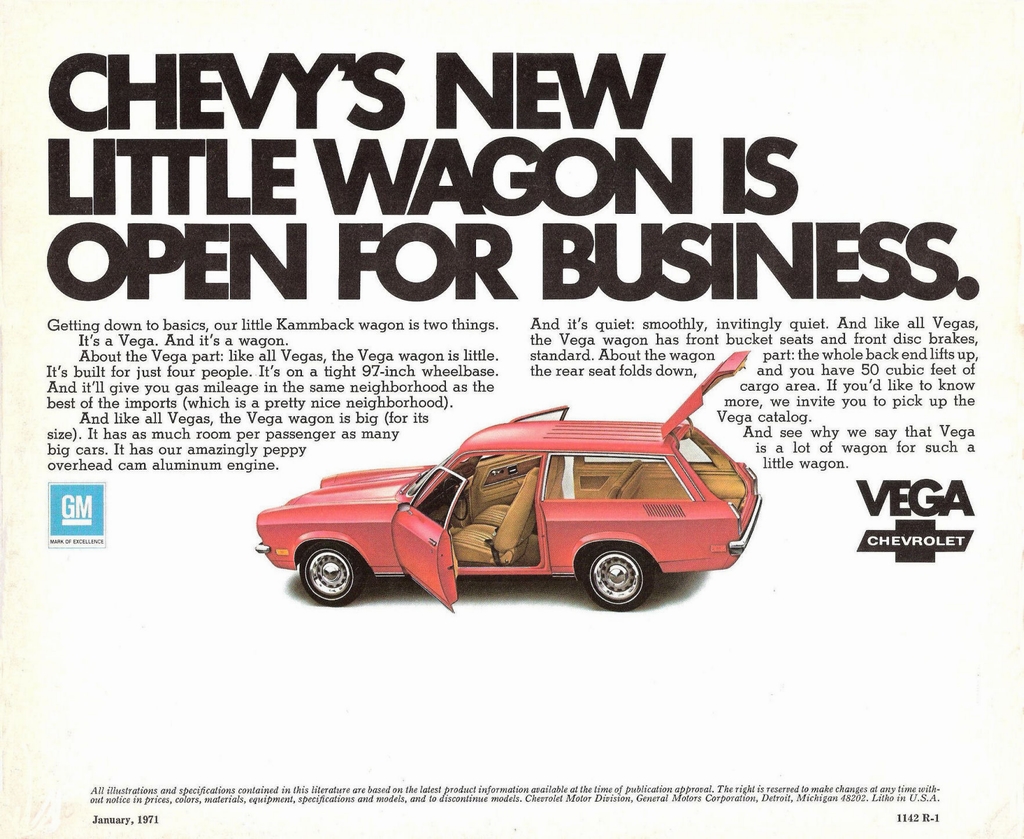 1971 Chevrolet Wagons Brochure Page 8